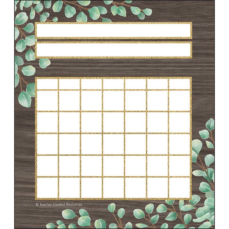 Eucalyptus Incentive Charts (Pack of 10) - Incentive Charts - Teacher Created Resources