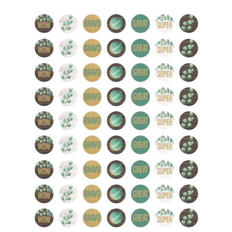 Eucalyptus Mini Stickers (Pack of 12) - Stickers - Teacher Created Resources