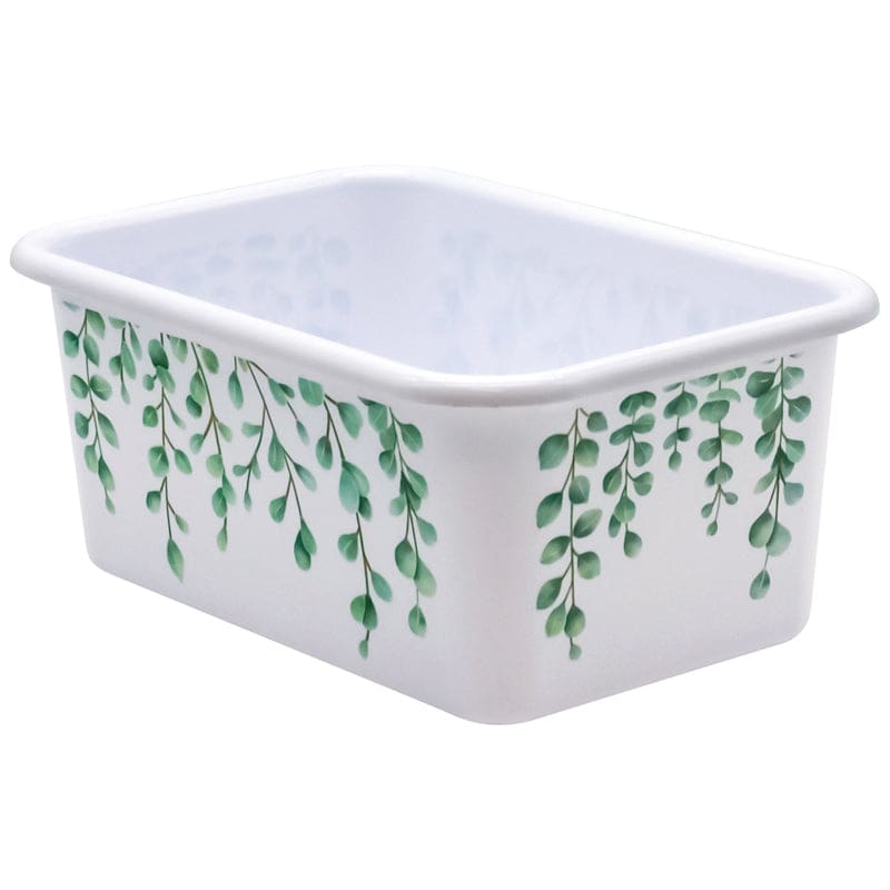 Eucalyptus Small Plastc Storage Bin (Pack of 6) - Storage Containers - Teacher Created Resources