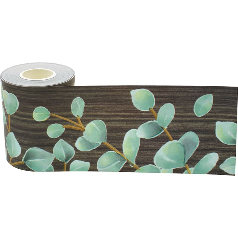 Eucalyptus Straight Rolled Border (Pack of 6) - Border/Trimmer - Teacher Created Resources