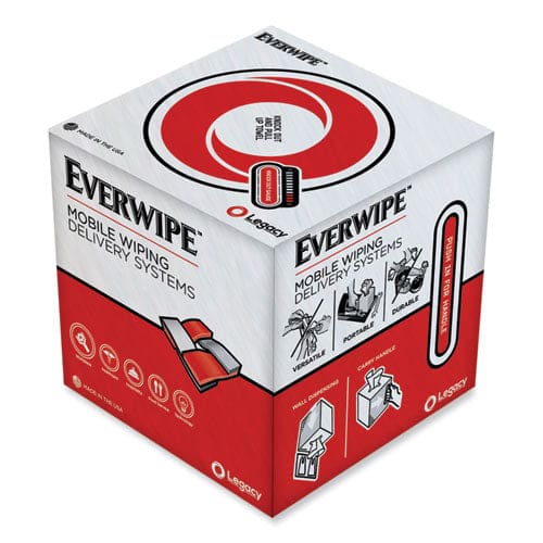 Everwipe Heavyweight Blue Wiper 9 X 12 200/roll 4 Rolls/carton - Janitorial & Sanitation - Everwipe™