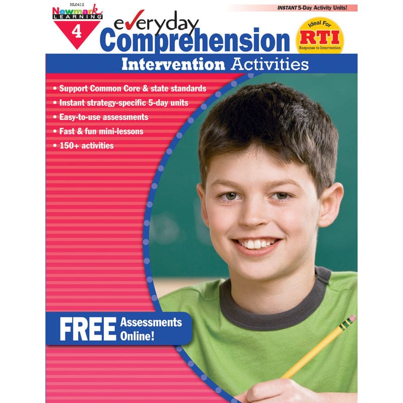 Everyday Comprehension Gr 4 Intervention Activities (Pack of 2) - Comprehension - Newmark Learning