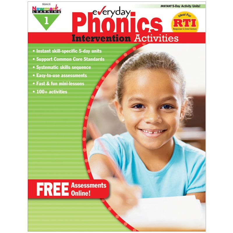 Everyday Phonics Gr 1 Intervention Activities (Pack of 2) - Phonics - Newmark Learning