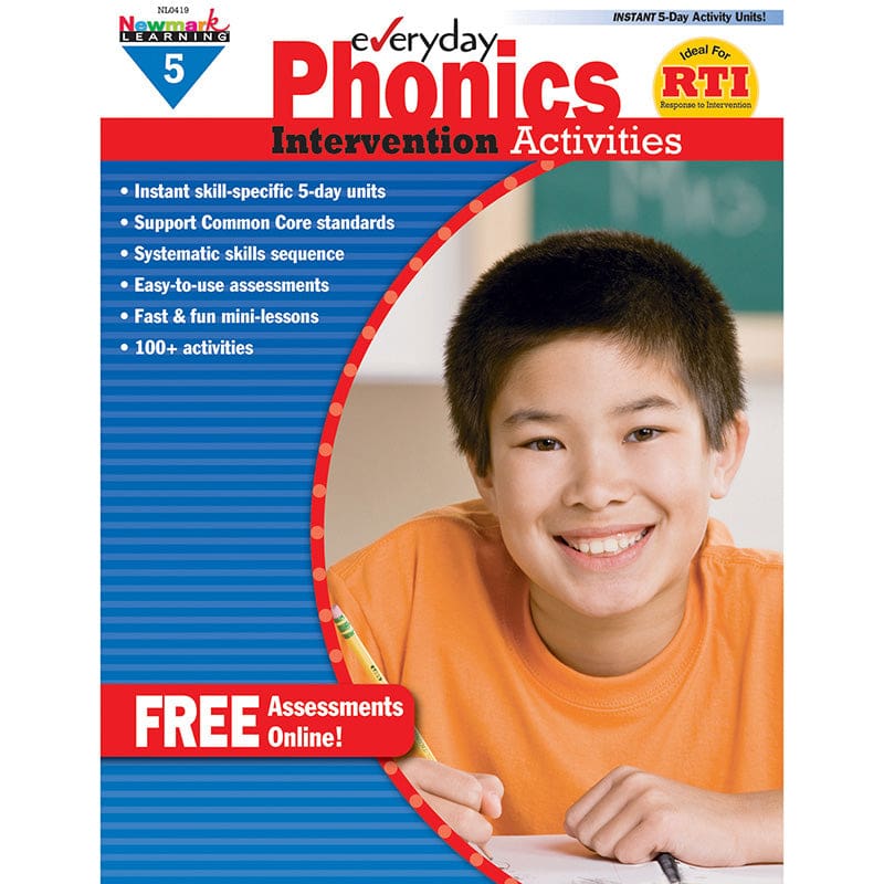 Everyday Phonics Gr 5 Intervention Activities (Pack of 2) - Phonics - Newmark Learning