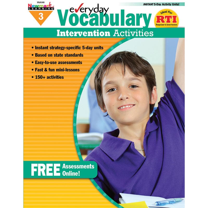 Everyday Vocabulary Gr 3 Intervention Activities (Pack of 2) - Vocabulary Skills - Newmark Learning