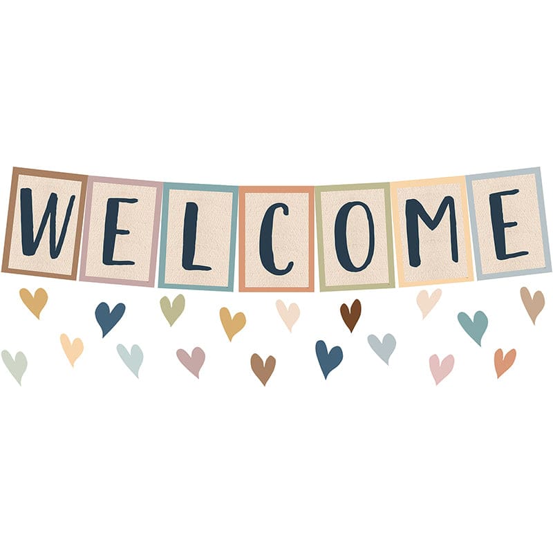 Everyone Is Welcome Welcome Bbs (Pack of 3) - Classroom Theme - Teacher Created Resources