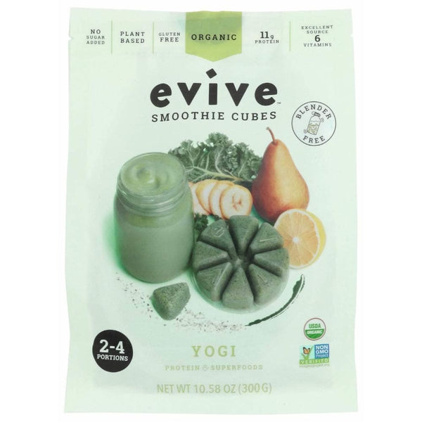 EVIVE SMOOTHIE CUBES: Cube Yogi Plant Based Smthie, 10.58 oz (Case of 3)
