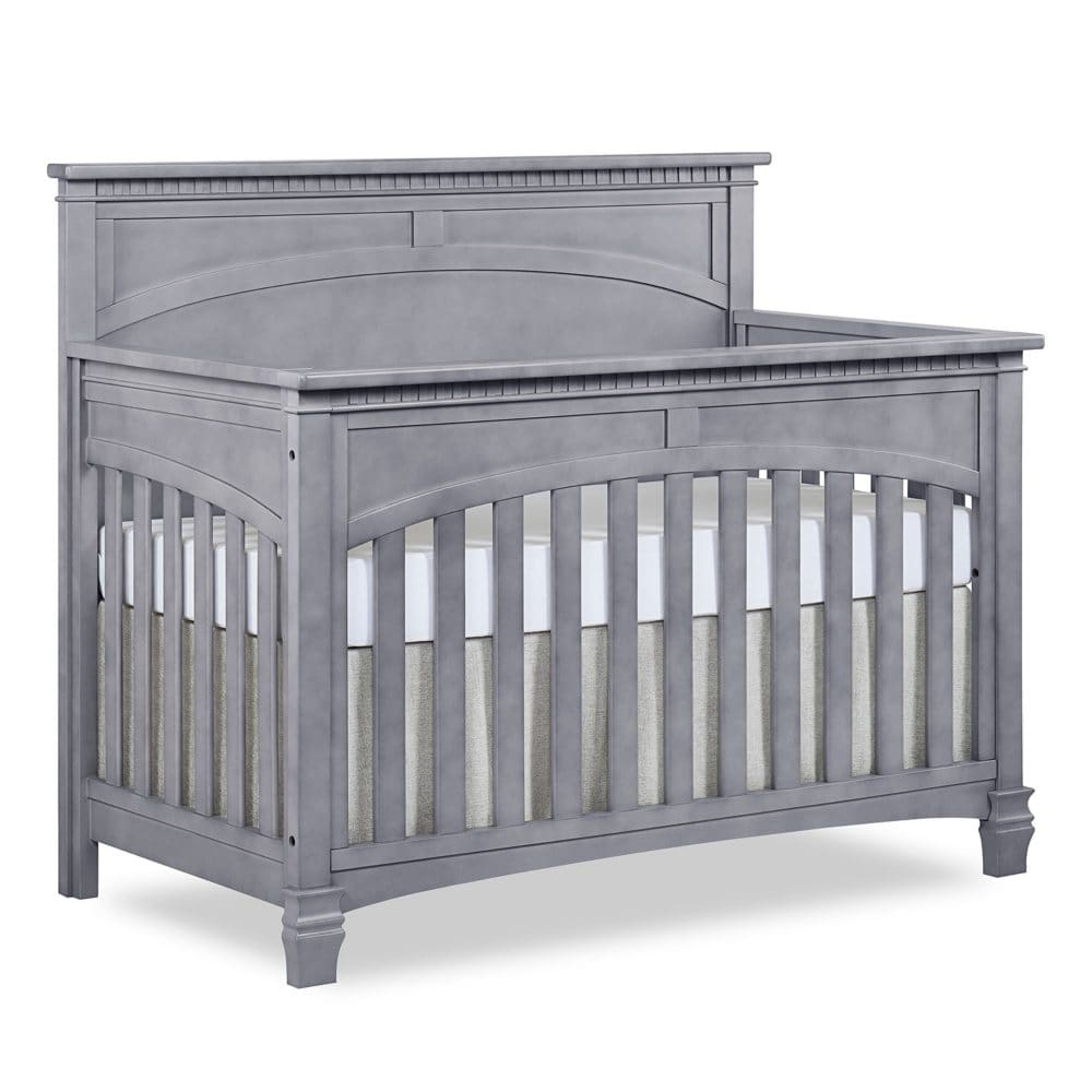 Evolur Santa Fe 5-in-1 Convertible Crib Storm Gray - Cribs & Baby Beds - Evolur