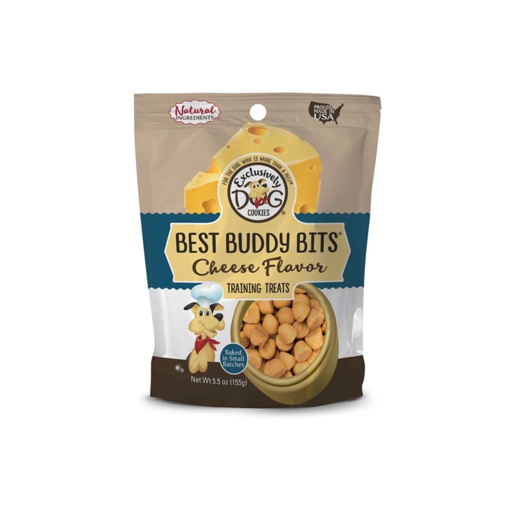 Exclusively Pet Best Buddy Bits Cheese Flavor Dog Treats 5.5 oz - Pet Supplies - Exclusively pet