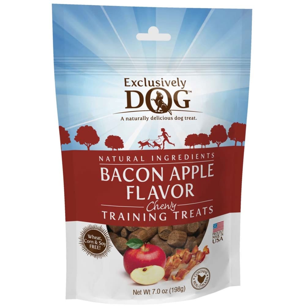 Exclusively Pet Training Treats Bacon and Apple Flavor 7 oz - Pet Supplies - Exclusively pet