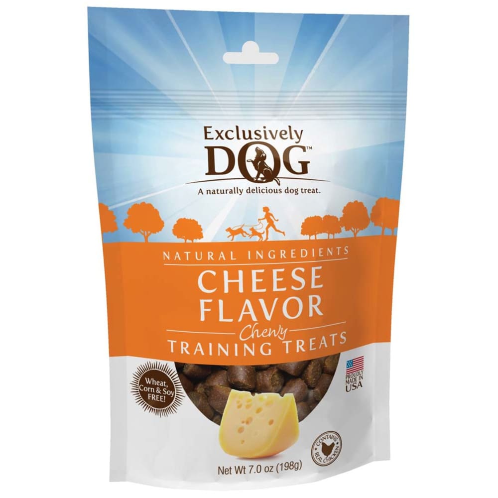 Exclusively Pet Training Treats Cheese Flavor 7 oz - Pet Supplies - Exclusively pet