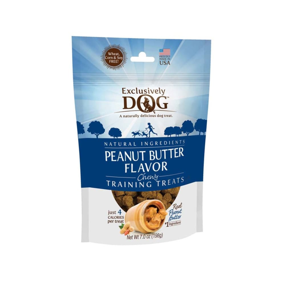 Exclusively Pet Training Treats Peanut Butter Flavor 7 oz - Pet Supplies - Exclusively pet