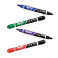 EXPO 2-in-1 Dry Erase Markers Fine/broad Chisel Tips Assorted Primary Colors 4/pack - School Supplies - EXPO®