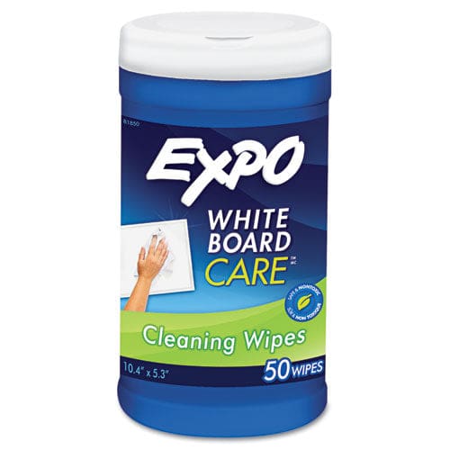 EXPO Dry-erase Board-cleaning Wet Wipes 6 X 9 50/container - School Supplies - EXPO®