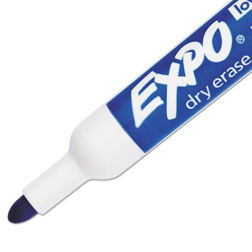 EXPO Low-odor Dry-erase Marker Medium Bullet Tip Blue Dozen - School Supplies - EXPO®