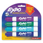 EXPO Magnetic Dry Erase Marker Broad Chisel Tip Assorted Colors 4/pack - School Supplies - EXPO®