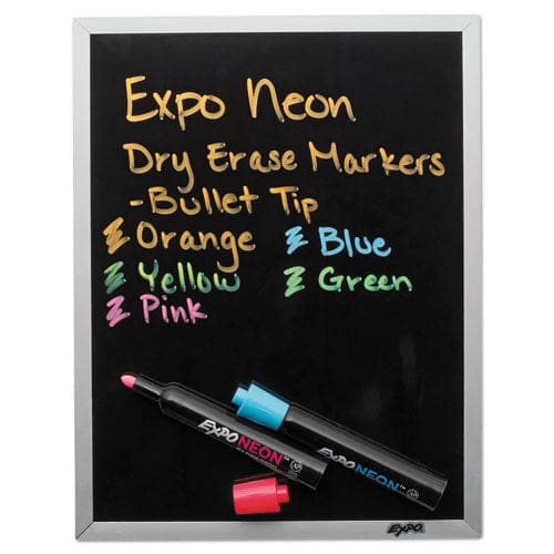 EXPO Neon Windows Dry Erase Marker Broad Bullet Tip Assorted Colors 5/pack - School Supplies - EXPO®
