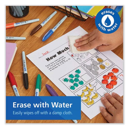 EXPO Vis-a-vis Wet Erase Marker Fine Bullet Tip Black 36/pack - School Supplies - EXPO®