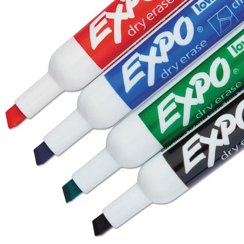 EXPO Whiteboard Caddy Set Broad Chisel Tip Assorted Colors 4/set - School Supplies - EXPO®