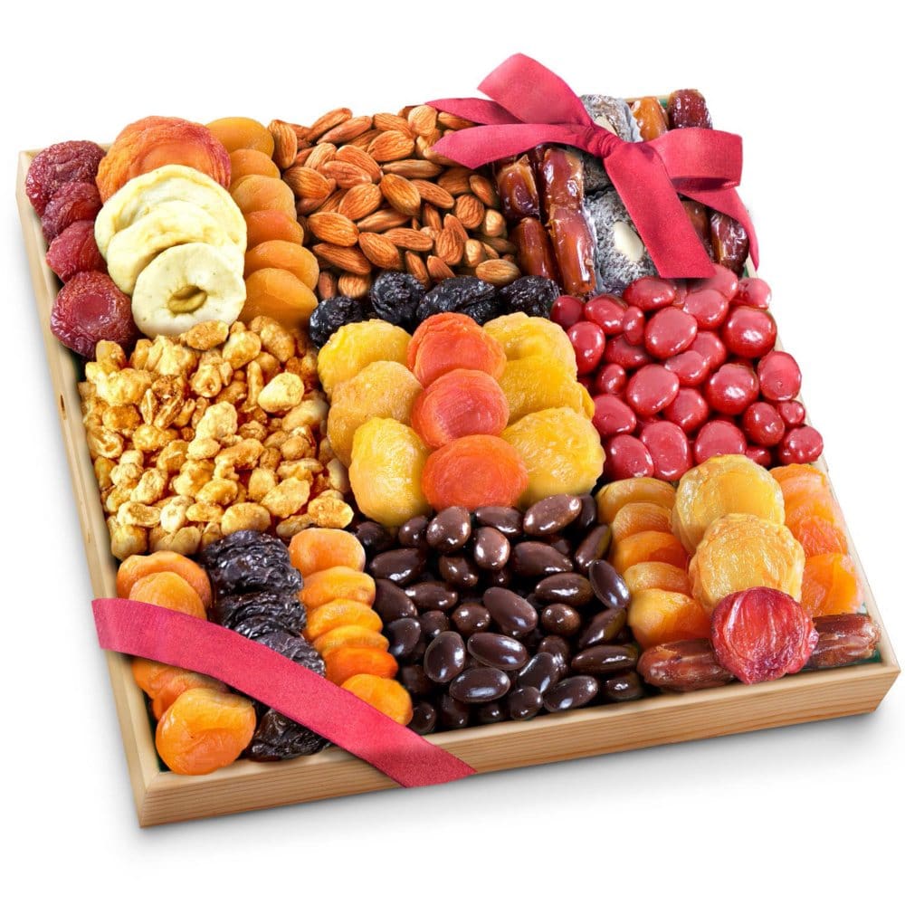 Extravagance Dried Fruit Nuts and Treats Gift Tray - Salty & Savory - Extravagance Dried