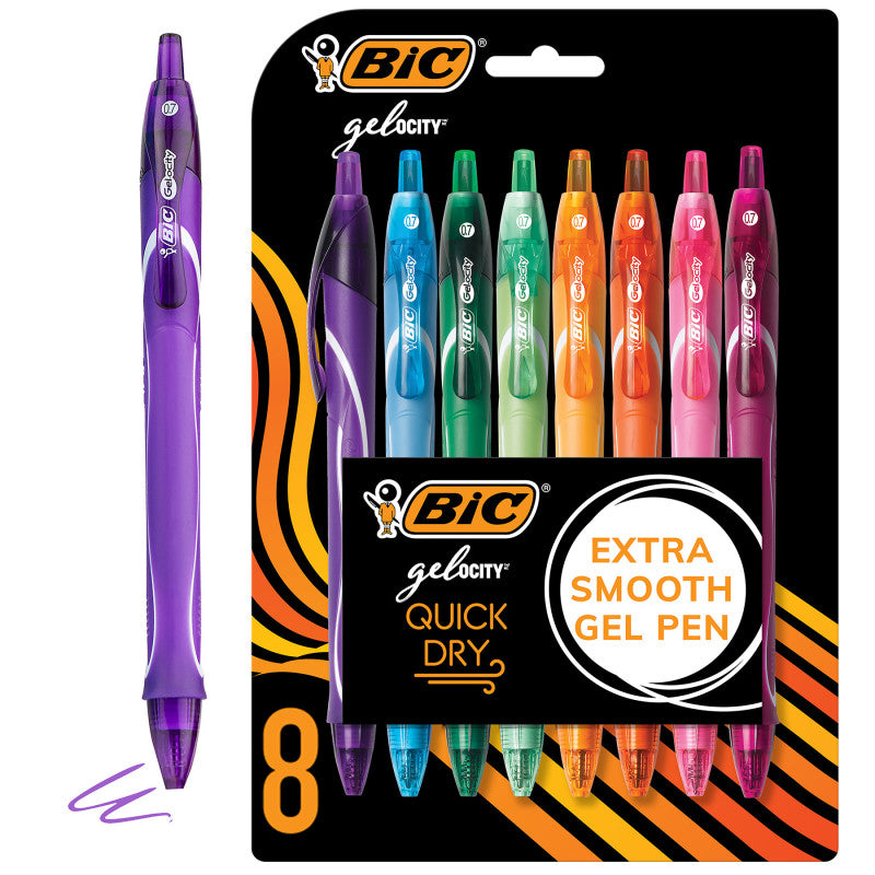 8Ct Gelocity Fashion Colors Medium Quick Dry (Pack of 2)