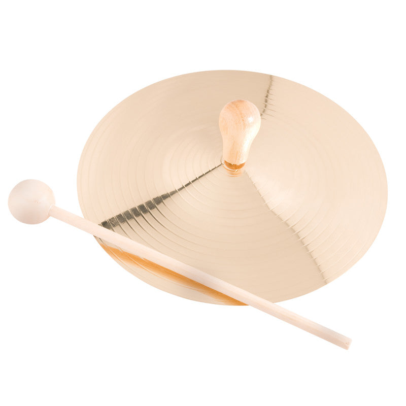 Single 6In Cymbal with Mallet (Pack of 2)