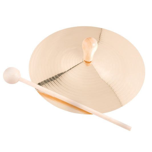 Single 6In Cymbal with Mallet (Pack of 2)
