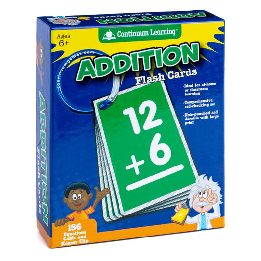 Addition Flash Cards (Pack of 3)