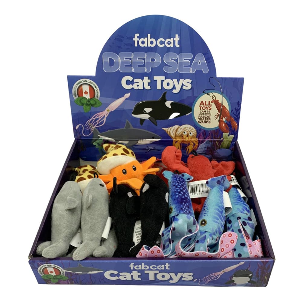 Fabcat Deep Sea 25 Piece Display - Pet Supplies - Fabcat
