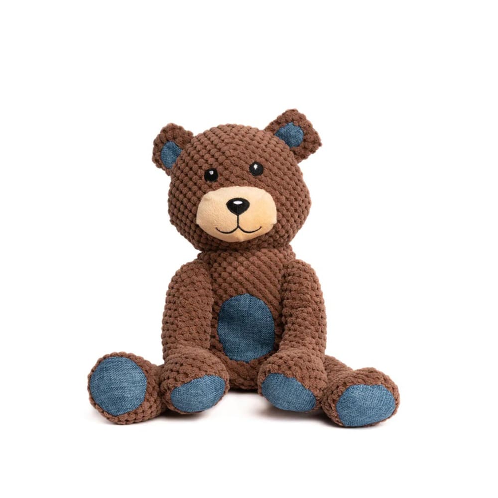 Fabdog Dog Floppy Teddybear Brown Small - Pet Supplies - Fabdog