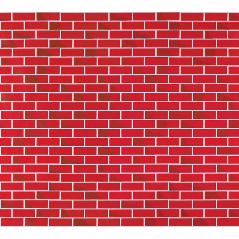 Fadeless 48X50 Tu-Tone Brick - Bulletin Board & Kraft Rolls - Dixon Ticonderoga Co - Pacon