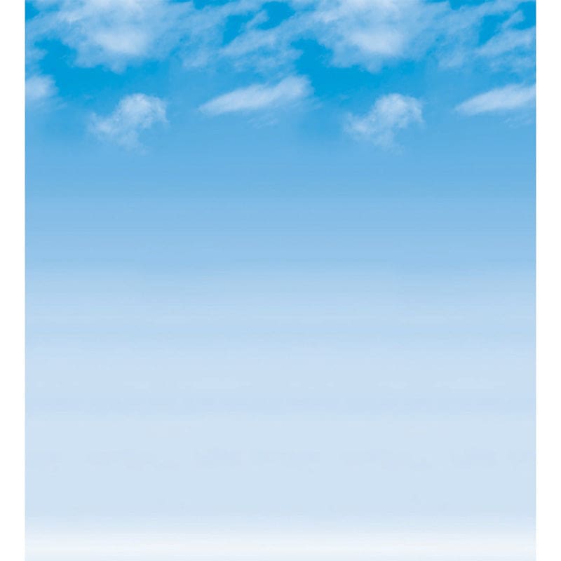 Fadeless 48X50 Wispy Clouds Roll - Bulletin Board & Kraft Rolls - Dixon Ticonderoga Co - Pacon