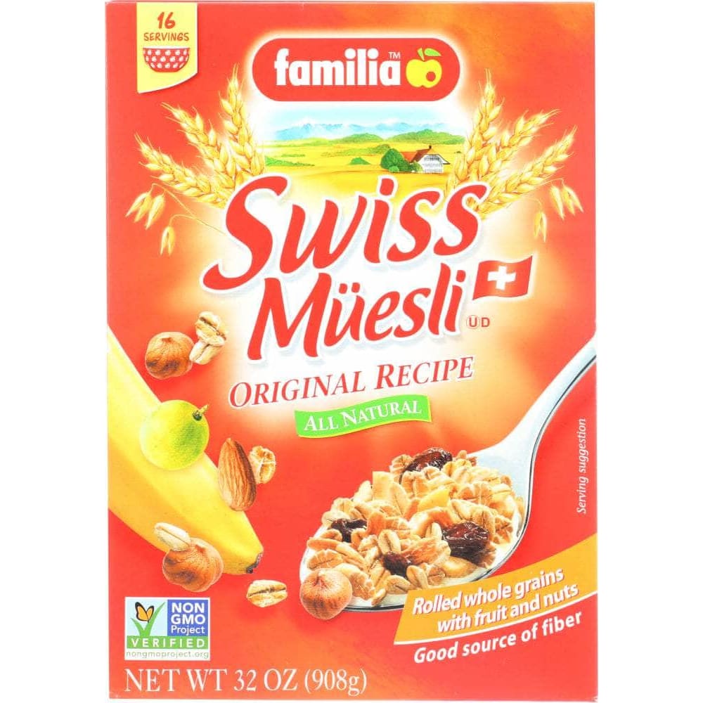Familia Familia Muesli Swiss Original, 32 oz