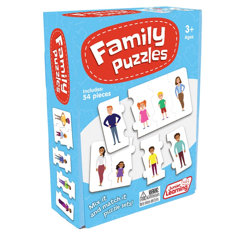 Family Puzzles (Pack of 6) - Puzzles - Junior Learning