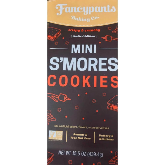 Fancypants Baking Co. Crispy & Crunchy Mini S'Mores Cookies, 15.5 oz - ShelHealth.Com