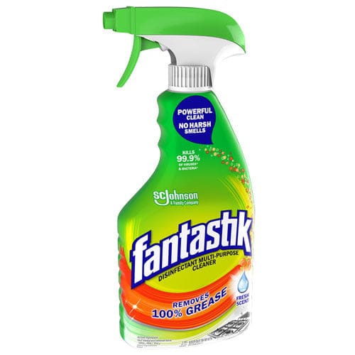 Fantastik Disinfectant Multi-purpose Cleaner Fresh Scent 32 Oz Spray Bottle 8/carton - School Supplies - Fantastik®