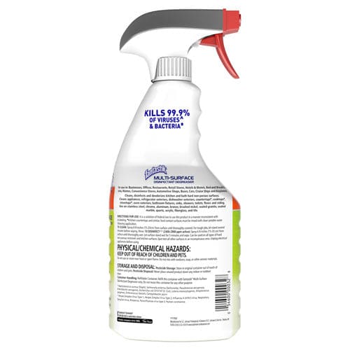 Fantastik Multi-surface Disinfectant Degreaser Herbal 32 Oz Spray Bottle 8/carton - Janitorial & Sanitation - Fantastik®