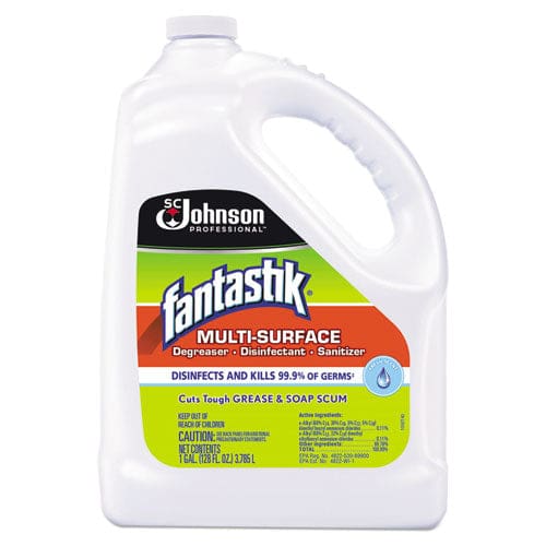Fantastik Multi-surface Disinfectant Degreaser Pleasant Scent 1 Gallon Bottle - Janitorial & Sanitation - Fantastik®