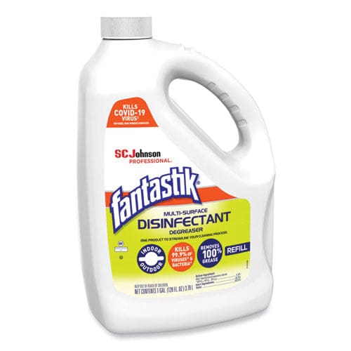 Fantastik Multi-surface Disinfectant Degreaser Pleasant Scent 1 Gallon Bottle - Janitorial & Sanitation - Fantastik®