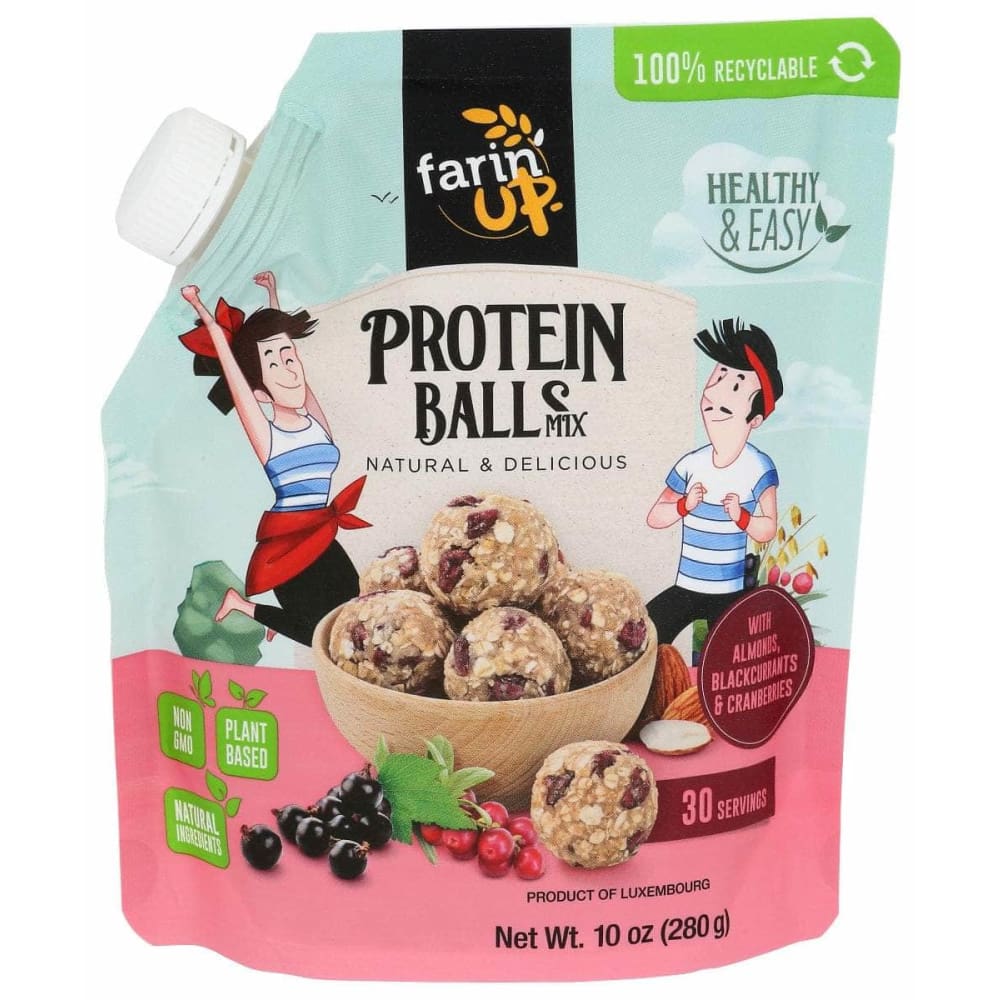 FARIN UP Grocery > Cooking & Baking FARIN UP: Fruits Protein Balls Mix, 10 oz