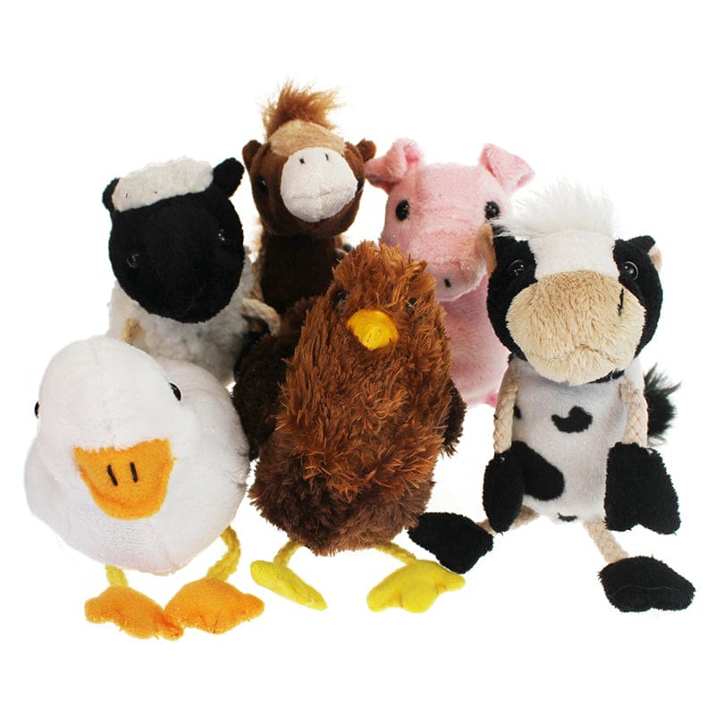 Farm Animals Finger Puppets 6St - Puppets & Puppet Theaters - The Puppet Company