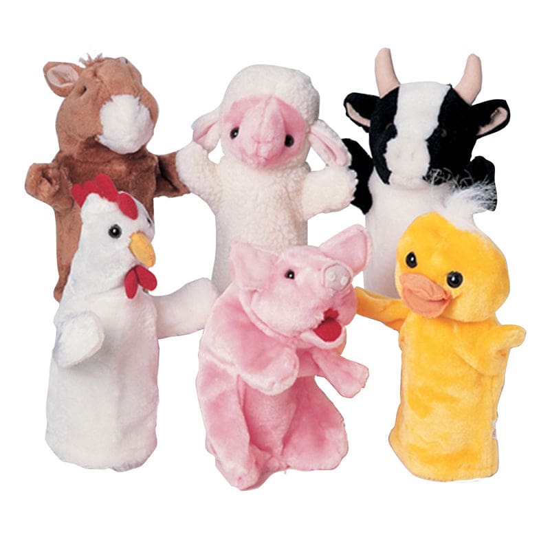 Farm Favorites Puppets Set Of 6 - Puppets & Puppet Theaters - Marvel Education Company