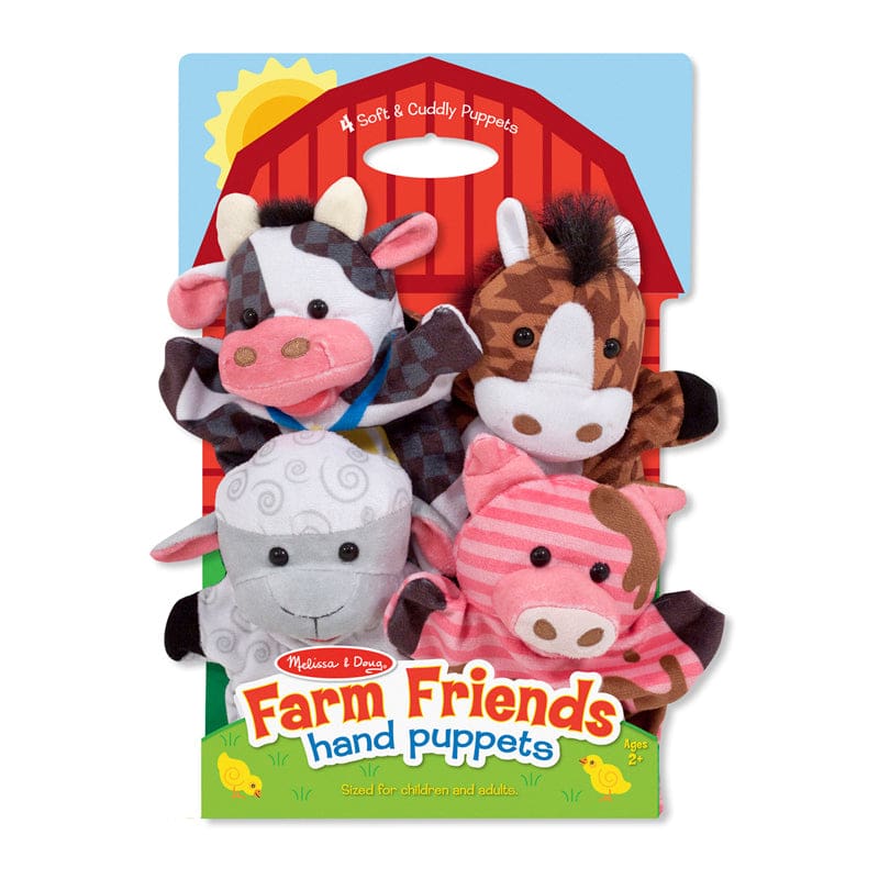 Farm Friends Hand Puppets - Puppets & Puppet Theaters - Melissa & Doug