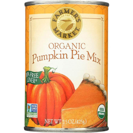 FARMERS MARKET Farmers Market Foods Organic Pumpkin Pie Mix, 15 Oz