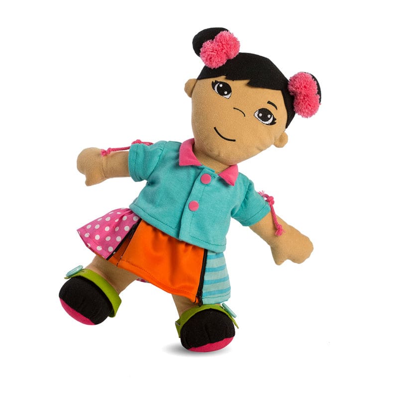 Fastening Dolls Asian Girl Multicultural - Dolls - Miniland Educational Corporation