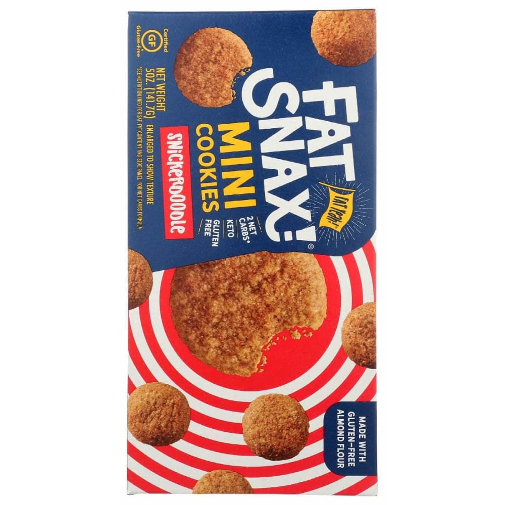 FAT SNAX Fat Snax Cookies Mini Snickerdoodle, 5 Oz