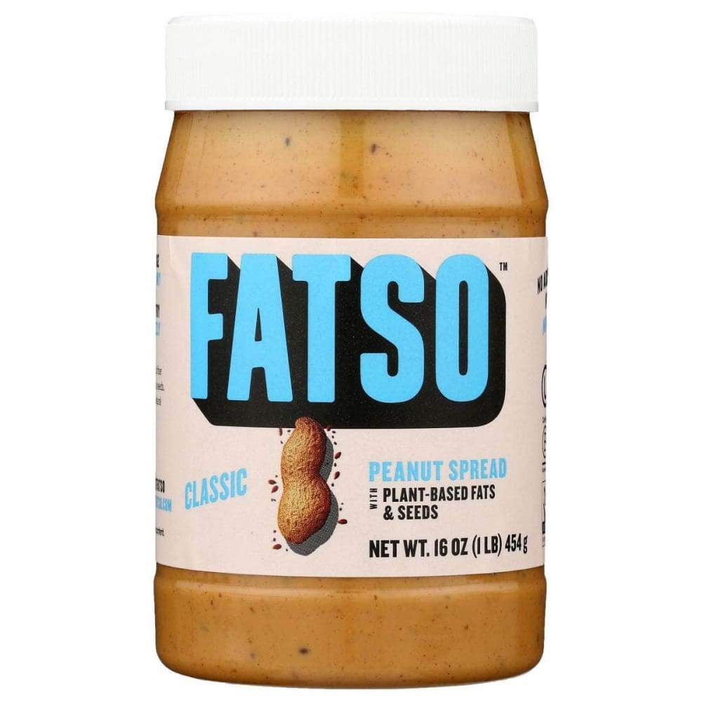 Fatso Grocery > Pantry FATSO: Classic Peanut Butter Spread, 16 oz