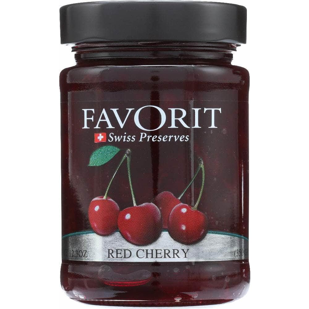 Favorit Favorit Preserve Red Cherry, 12.3 oz