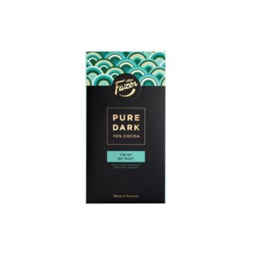 Fazer Pure Dark Mint 70% Chocolate 3.35 oz (95 g) - Fazer