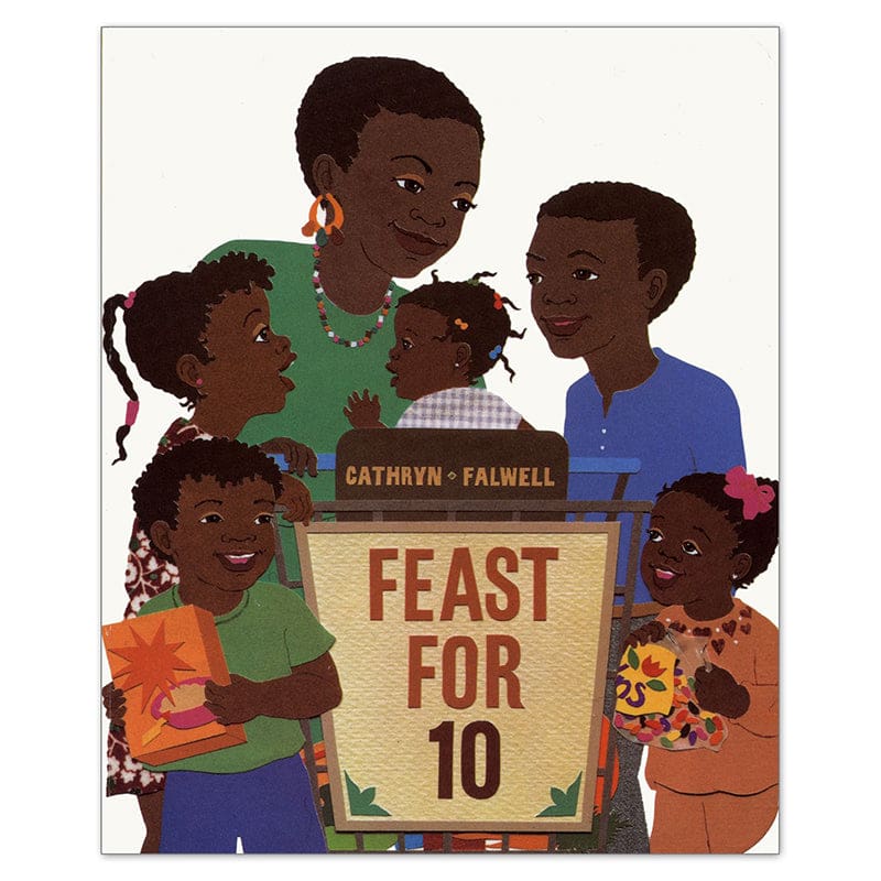 Feast For 10 Board Book (Pack of 8) - Classroom Favorites - Harper Collins Publishers